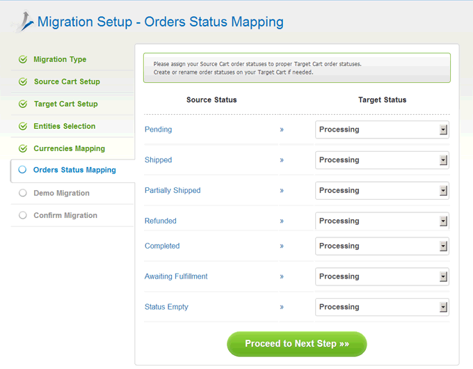 Match Orders How to Migrate from Interspire to OpenCart