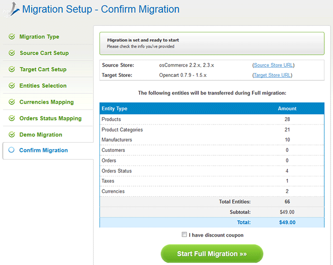 How to Migrate from osCommerce to OpenCart