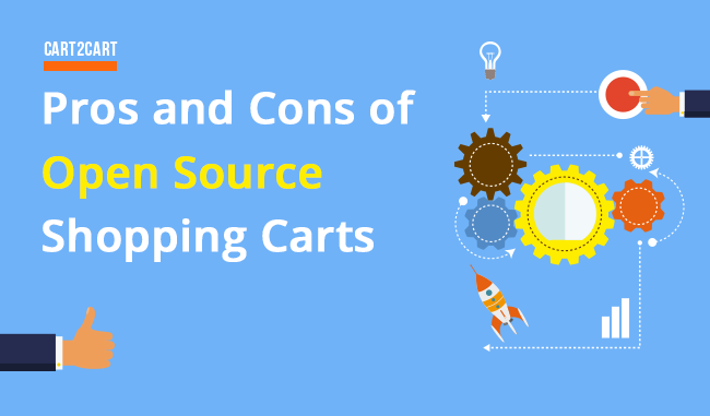 pros and cons of open source shopping carts