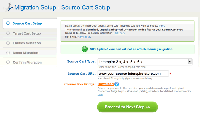Provide Information about Source Cart How to Migrate from Interspire to OpenCart