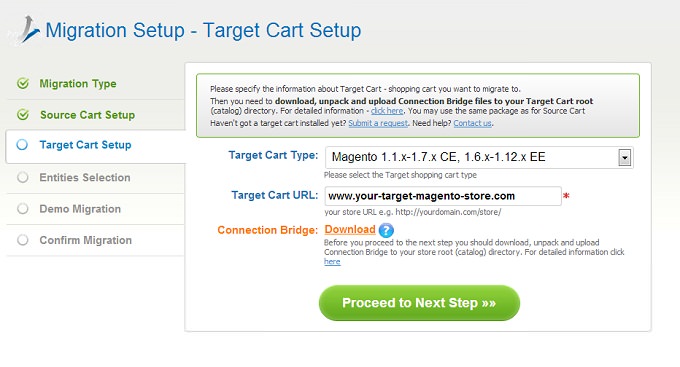 Target Cart How to migrate PrestaShop to Magento