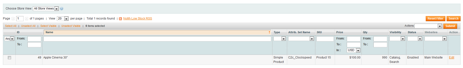 without option create product variants