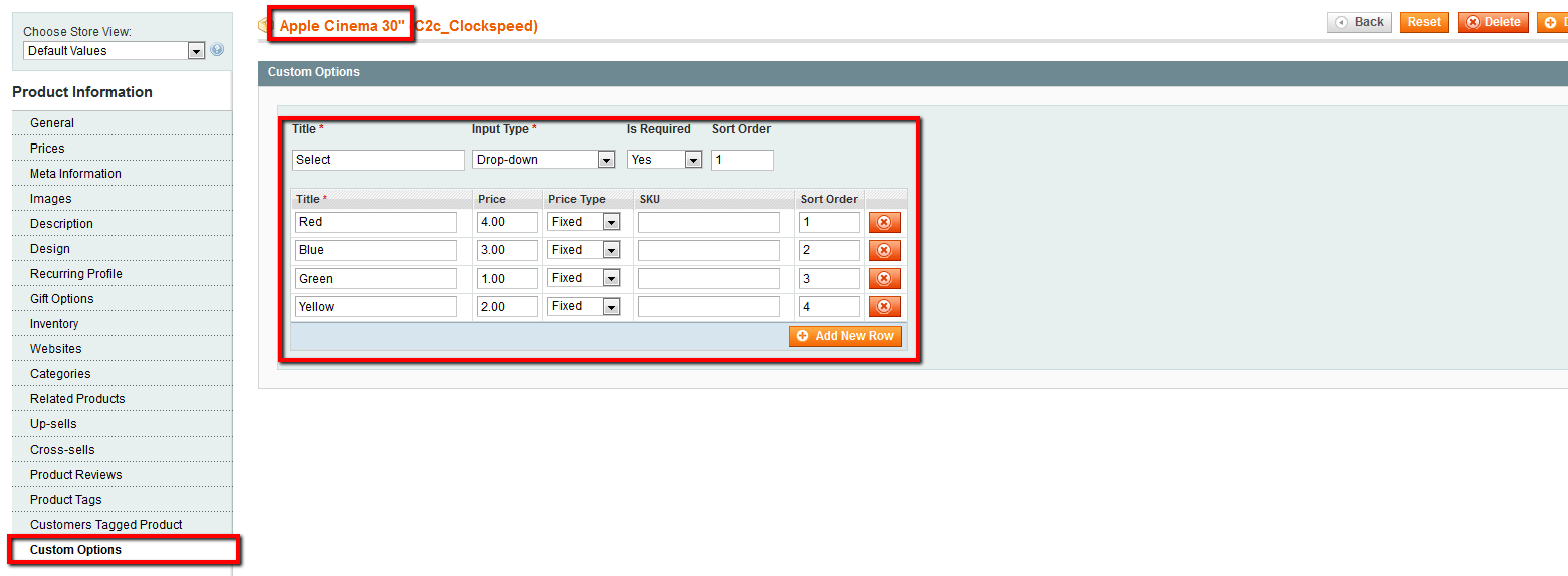 without option create product variants